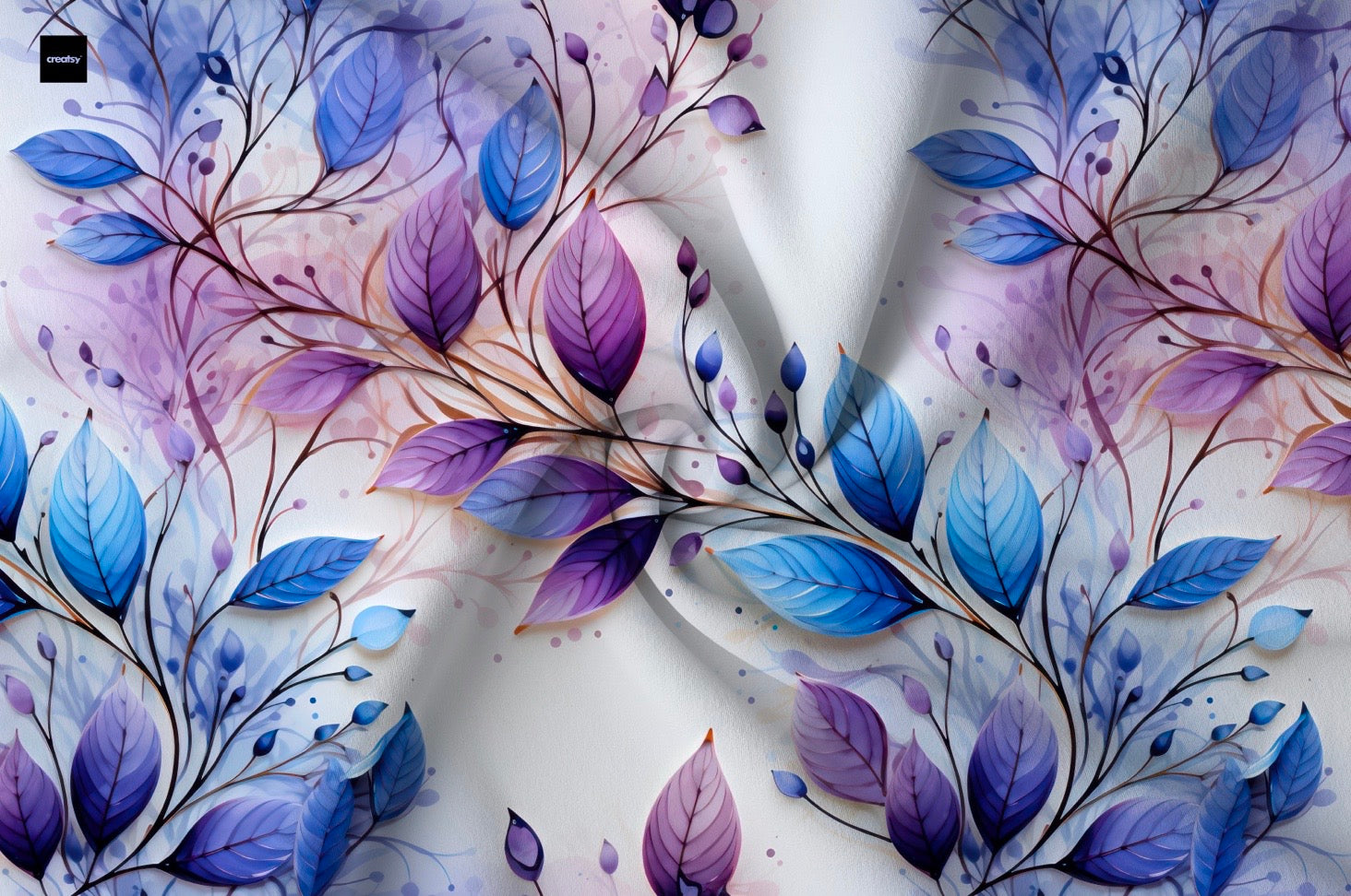 Lila Blätter Dauervorbestellung